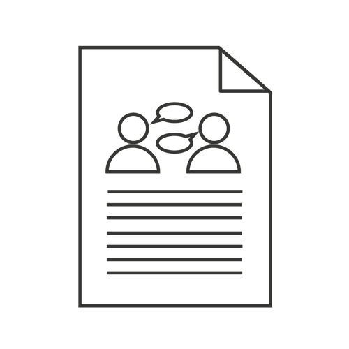 Detailed reports icon